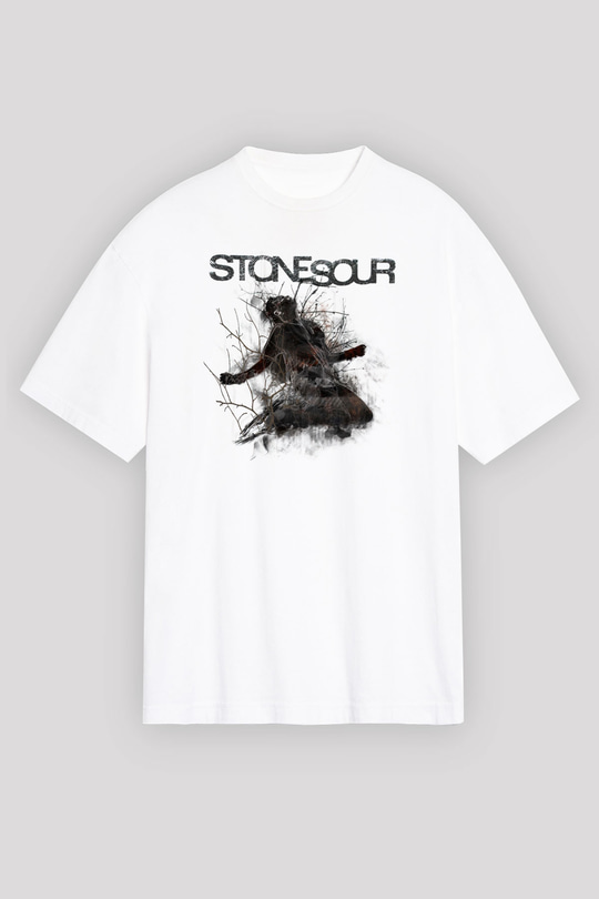 Stone Sour Siyah Unisex Oversize Tişört T-Shirt