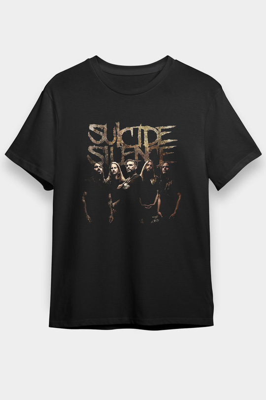 Suicide Silence Siyah Unisex Tişört T-Shirt - Tişört Fabrikası