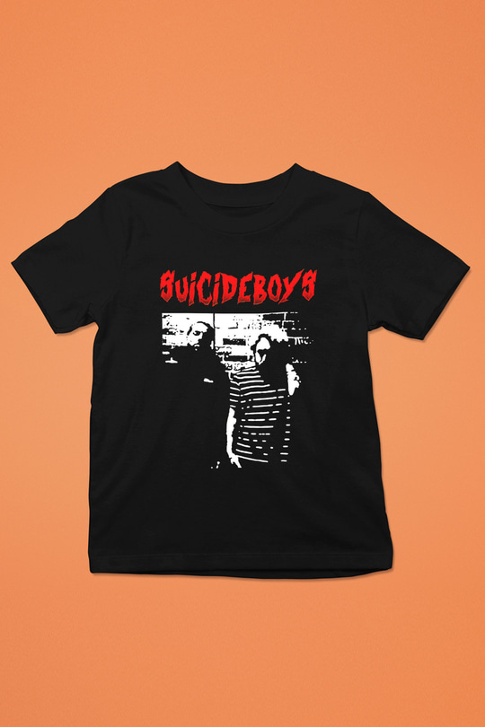 Suicideboys - $uicideboy$ Baskılı Unisex Siyah Çocuk Tişört - Tshirt