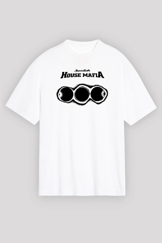 Swedish House Mafia Beyaz Unisex Oversize Tişört T-Shirt