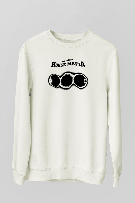 Swedish House Mafia Beyaz Unisex Sweatshirt