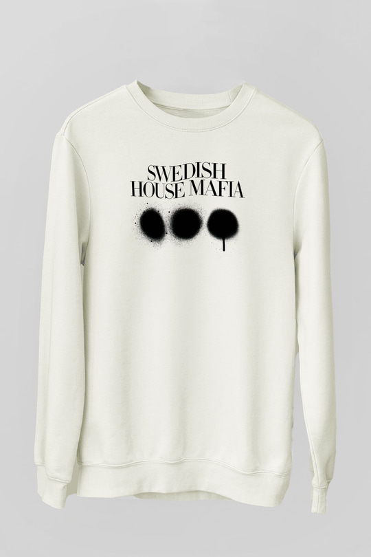 Swedish House Mafia Beyaz Unisex Sweatshirt