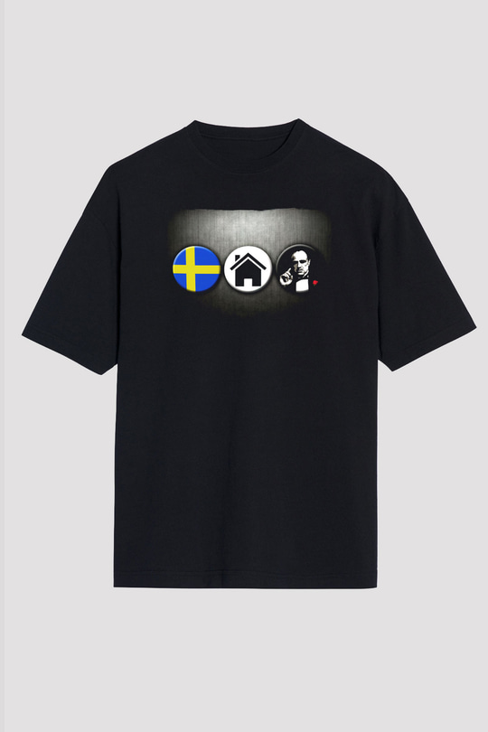 Swedish House Mafia Siyah Unisex Tişört T-Shirt - TişörtFabrikası