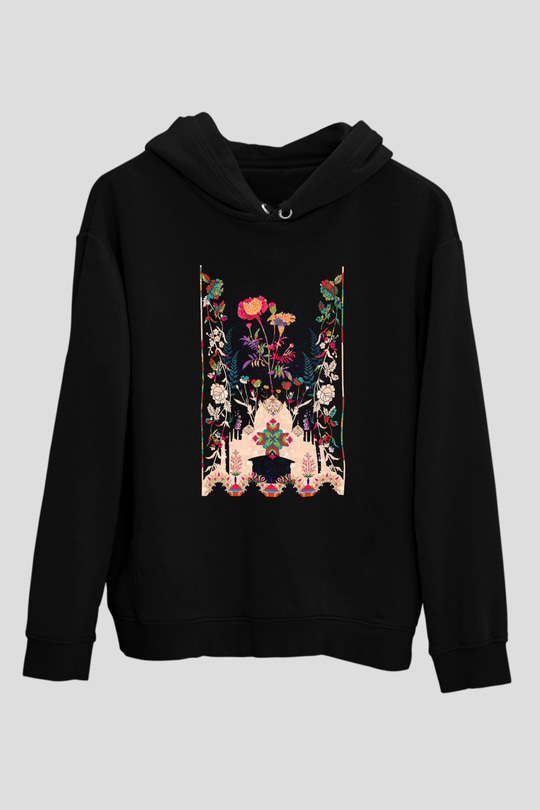 Tac Mahal Siyah Unisex Hoodie