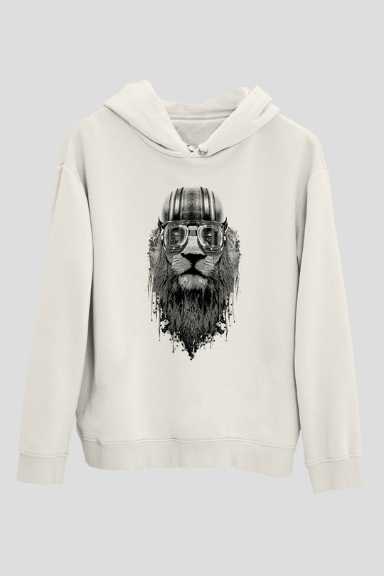 Tasarım Kapşonlu Sweatshirt TSR112