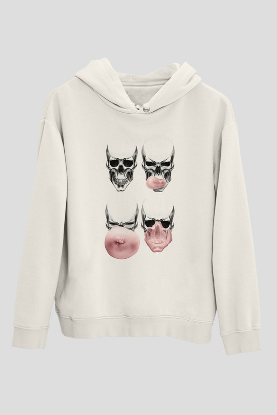 Tasarım Kapşonlu Sweatshirt TSR263