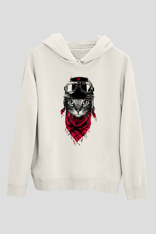 Tasarım Kapşonlu Sweatshirt TSR293