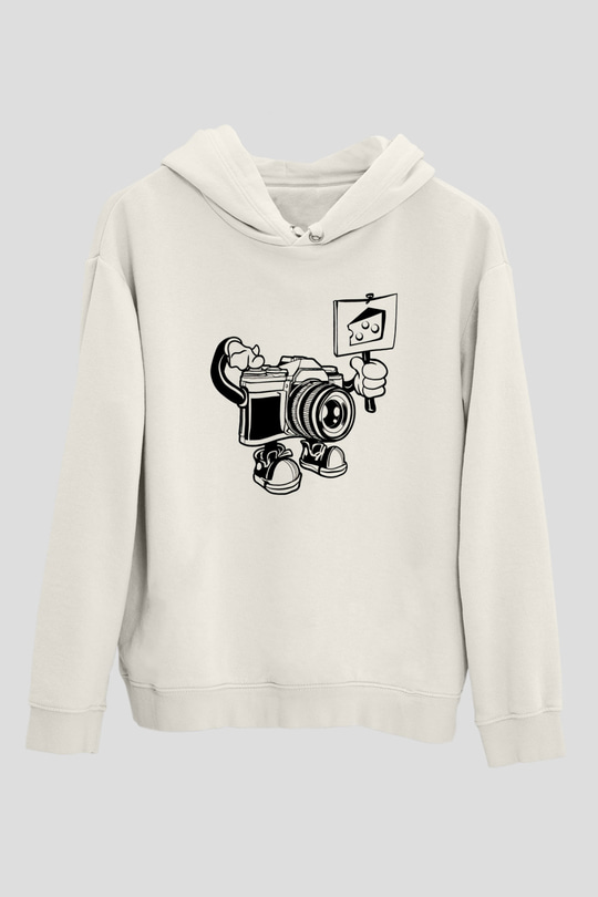 Tasarım Kapşonlu Sweatshirt TSR311
