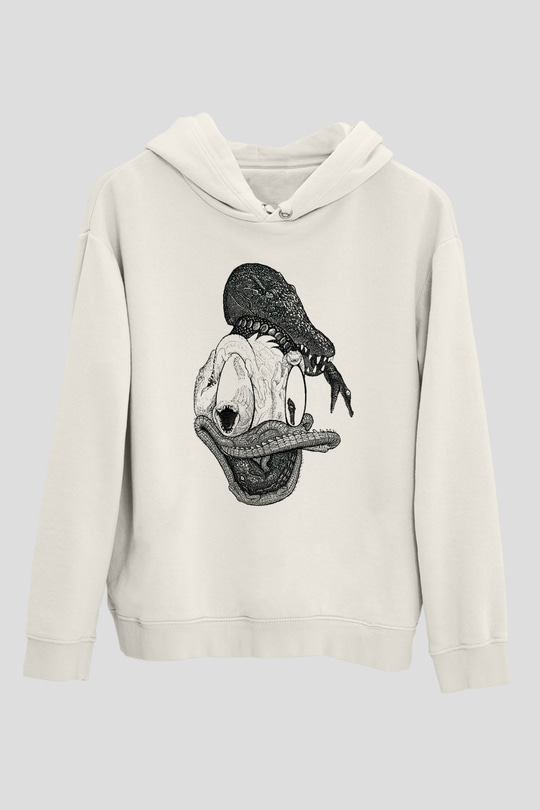 Tasarım Kapşonlu Sweatshirt TSR380