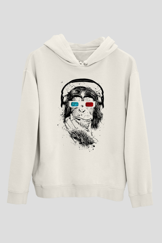 Tasarım Kapşonlu Sweatshirt TSR79