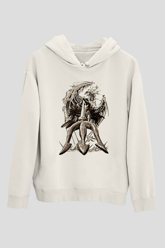 Tasarım Kapşonlu Sweatshirt TSR80