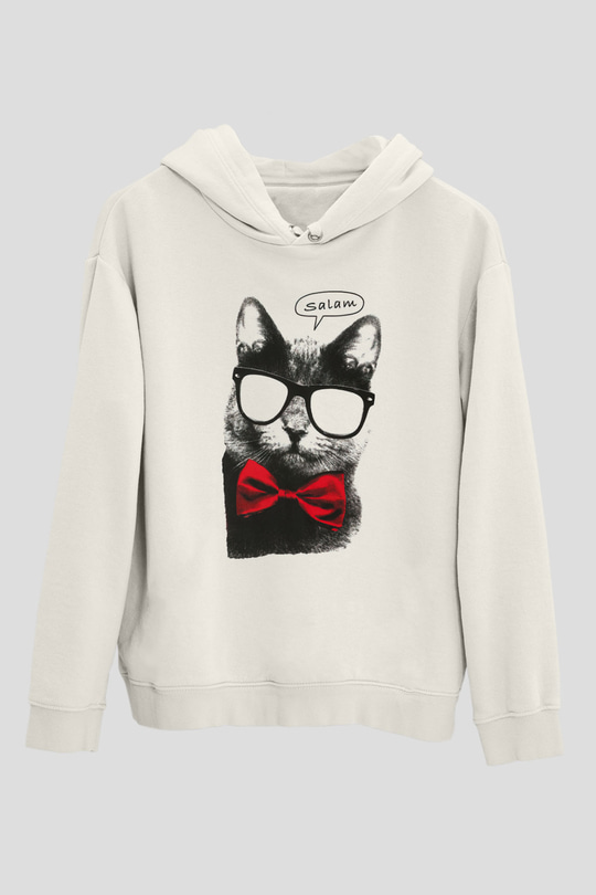 Tasarım Kapşonlu Sweatshirt TSR81