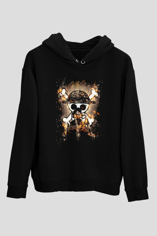 Tehlikeli TemalıSiyah  Unisex Hoodie