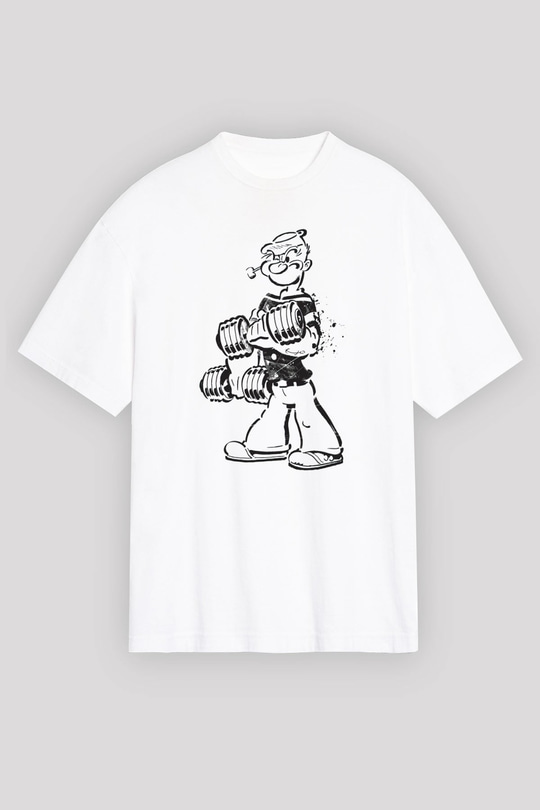 Temel Reis Baskılı Unisex Beyaz Tişört