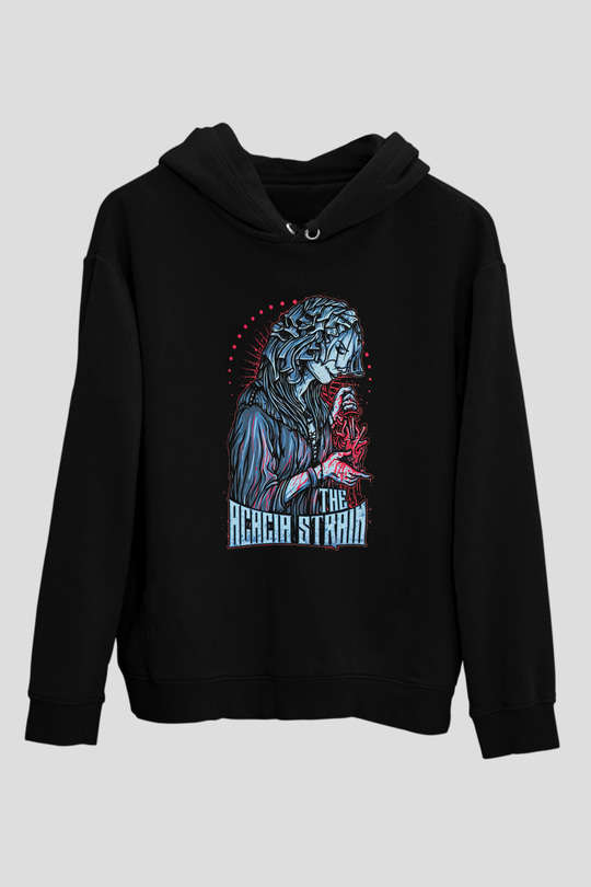 The Acacia Strain Siyah Unisex Kapüşonlu Sweatshirt