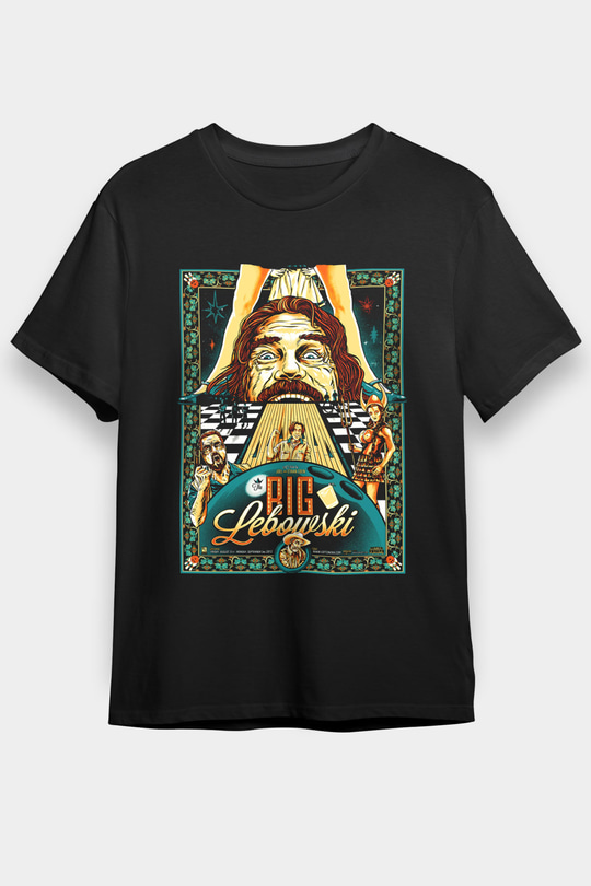 The Big Lebowski Büyük Lebowski Siyah Unisex Tişört
