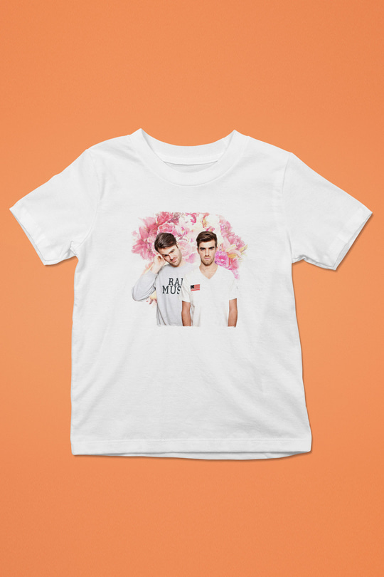 The Chainsmokers Beyaz Unisex Çocuk Tişört