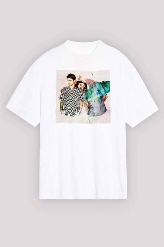 The Chainsmokers Beyaz Unisex Tişört T-Shirt - TişörtFabrikası