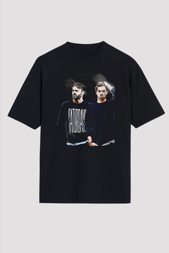 The Chainsmokers Siyah Unisex Tişört T-Shirt - TişörtFabrikası