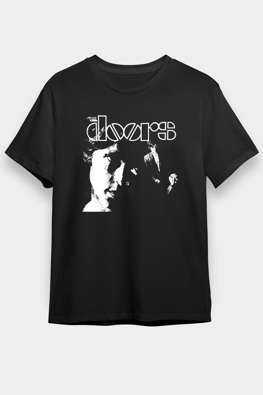The Doors Siyah Unisex Tişört T-Shirt - TişörtFabrikası