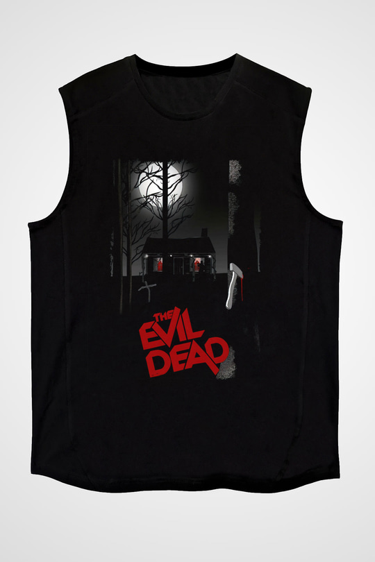The Evil Dead Siyah Unisex Kolsuz Tişört