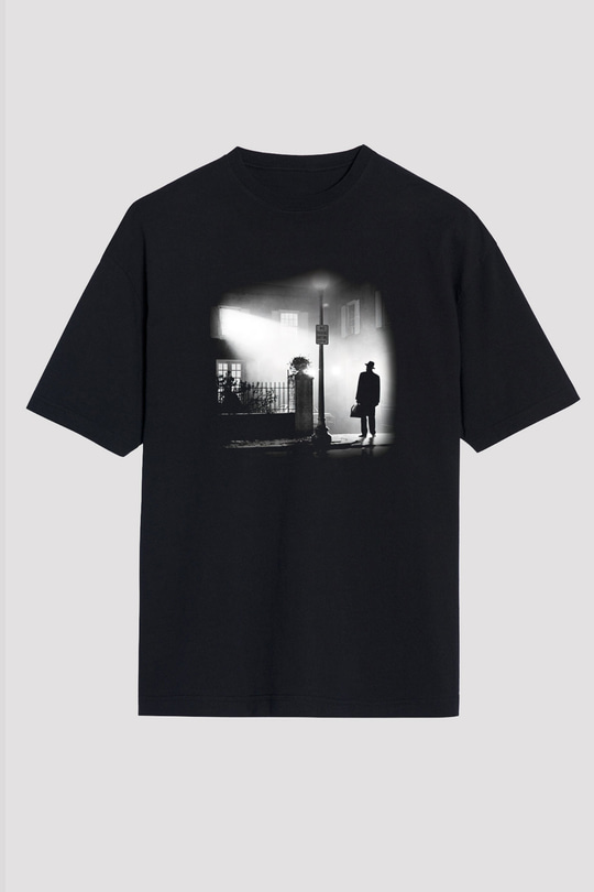 The Exorcist Siyah Unisex Oversize Tişört