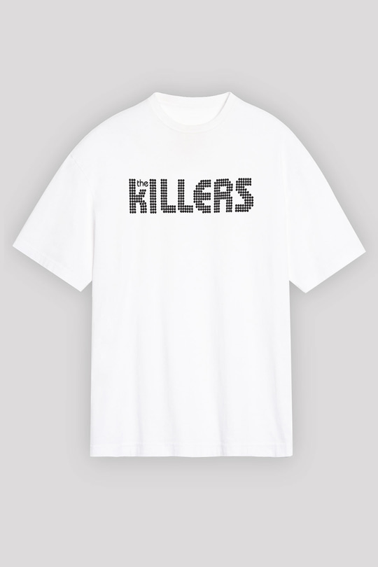 The Killers Beyaz Unisex Oversize Tişört T-Shirt