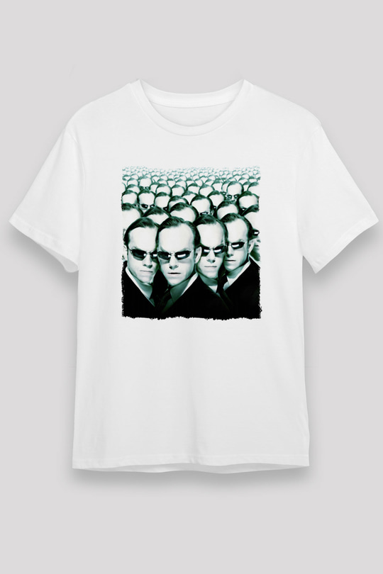 The Matrix Beyaz Unisex Tişört T-Shirt