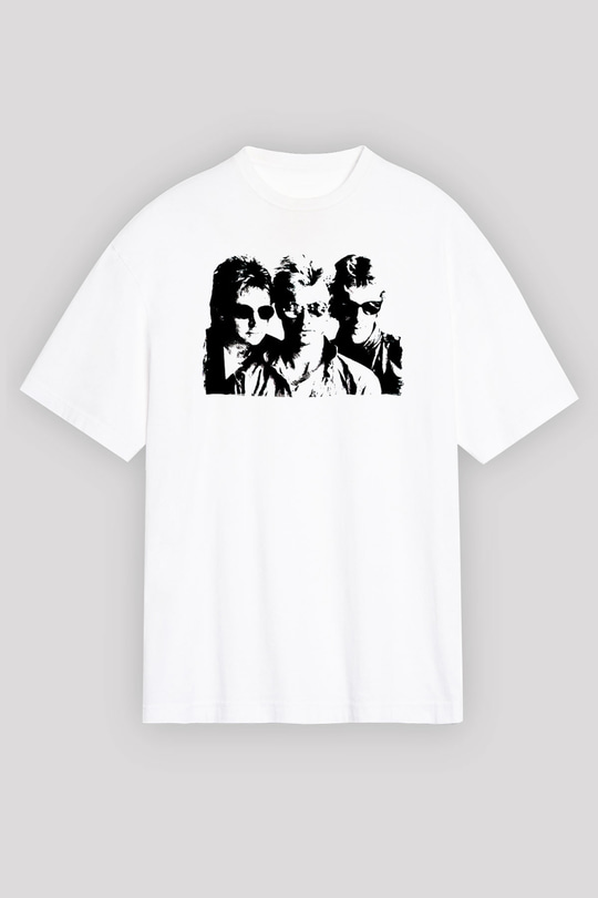 The Police Beyaz Unisex Tişört T-Shirt - TişörtFabrikası