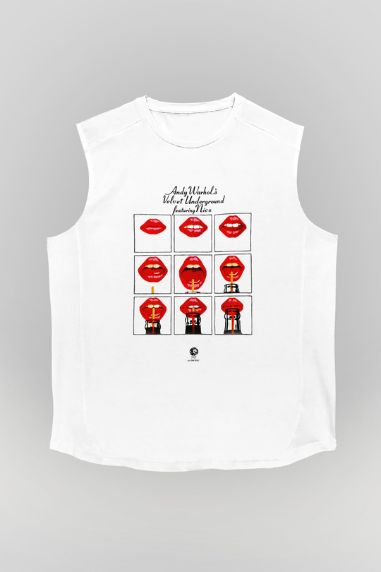 The Velvet Underground Beyaz Unisex Kolsuz Tişört