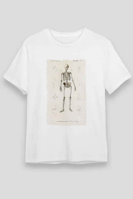 Tıp Bayramı Baskılı Unisex Beyaz Tişört - Tshirt