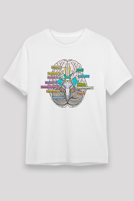 Tıp Bayramı Baskılı Unisex Beyaz Tişört - Tshirt