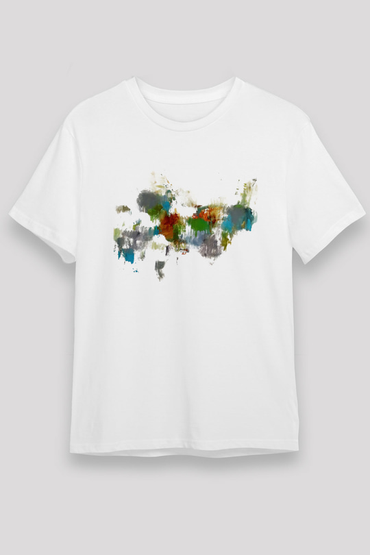 Tuval Beyaz Unisex Tişört T-Shirt - TişörtFabrikası