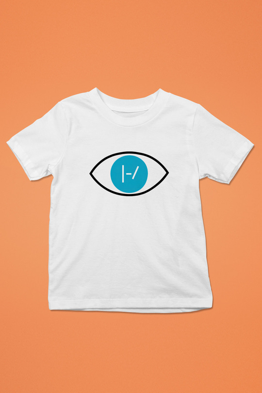 Twenty One Pilots Baskılı Beyaz Unisex Çocuk Tişört