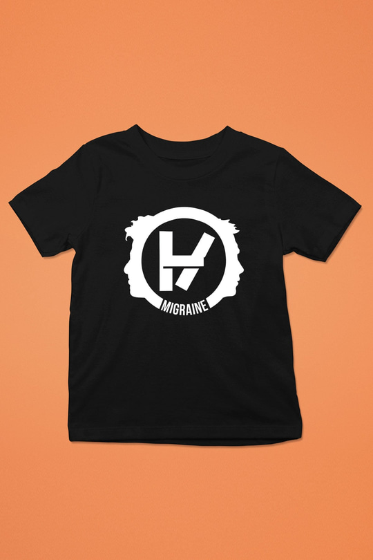 Twenty One Pilots Baskılı Siyah Unisex Çocuk Tişört