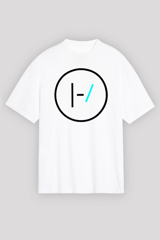 Twenty One Pilots Beyaz Unisex Oversize Tişört T-Shirt