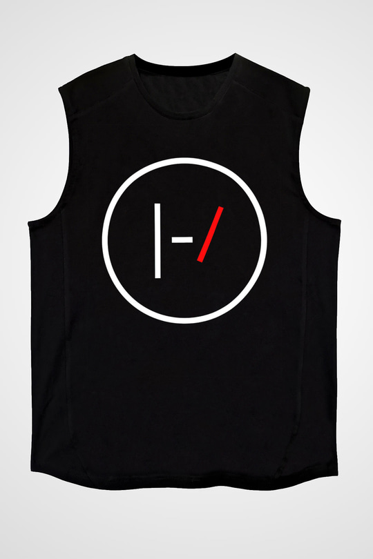 Twenty One Pilots Siyah Unisex Kolsuz Tişört