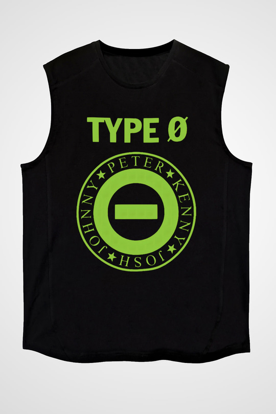 Type O Negative Siyah Unisex Kolsuz Tişört