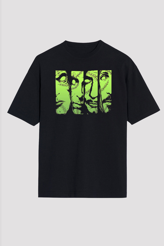 Type O Negative Siyah Unisex Oversize Tişört T-Shirt