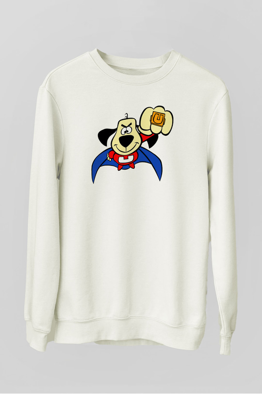 Underdog Beyaz Unisex  Sweatshirt