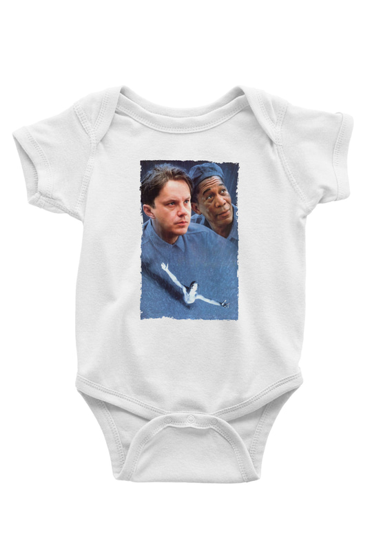 Unisex Esaretin Bedeli (The Shawshank Redemption) Baskılı Bebek Body - Zıbın