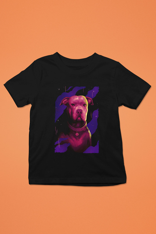 Unisex John Wick Serisi (John Wick) Baskılı Siyah Çocuk Unisex T-Shirt