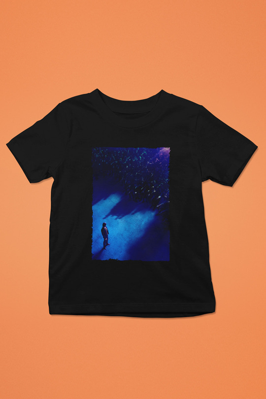 Unisex John Wick Serisi (John Wick) Baskılı Siyah Çocuk Tişört