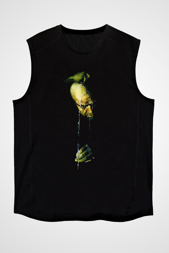Unisex Kıyamet (Apocalypse Now) Baskılı Siyah Kolsuz Tshirt