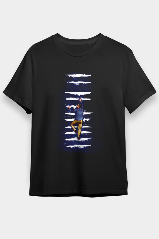 Unisex Pislik (Filth) Baskılı Siyah Tshirt