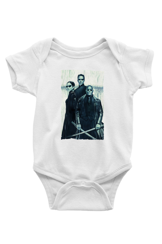 Unisex The Matrix Revolutions Baskılı Bebek Body - Zıbın