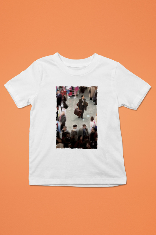 Unisex The Terminal Baskılı Beyaz Çocuk Tshirt