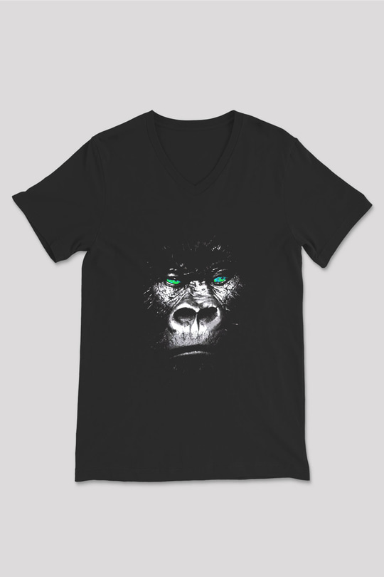 Unisex V Yaka Tişört TSR20