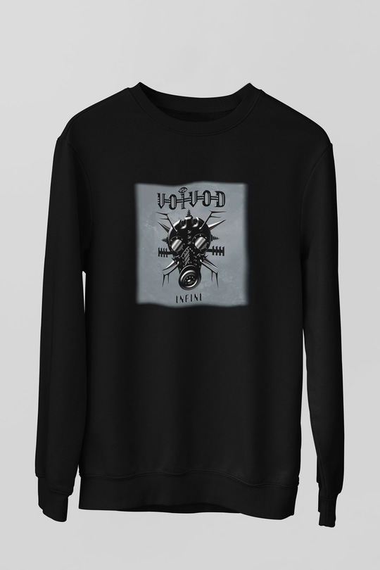 Voivod Siyah Unisex Sweatshirt