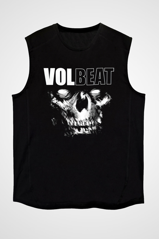 Volbeat Siyah Unisex Kolsuz Tişört